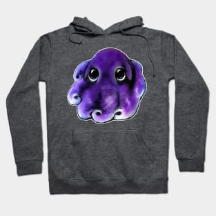 Cute purple octopus Hoodie